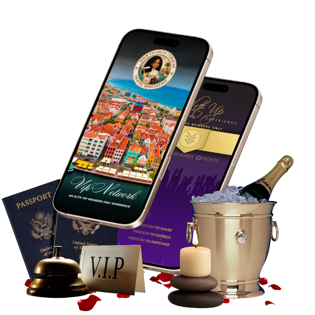 VIP App Interface Mockup