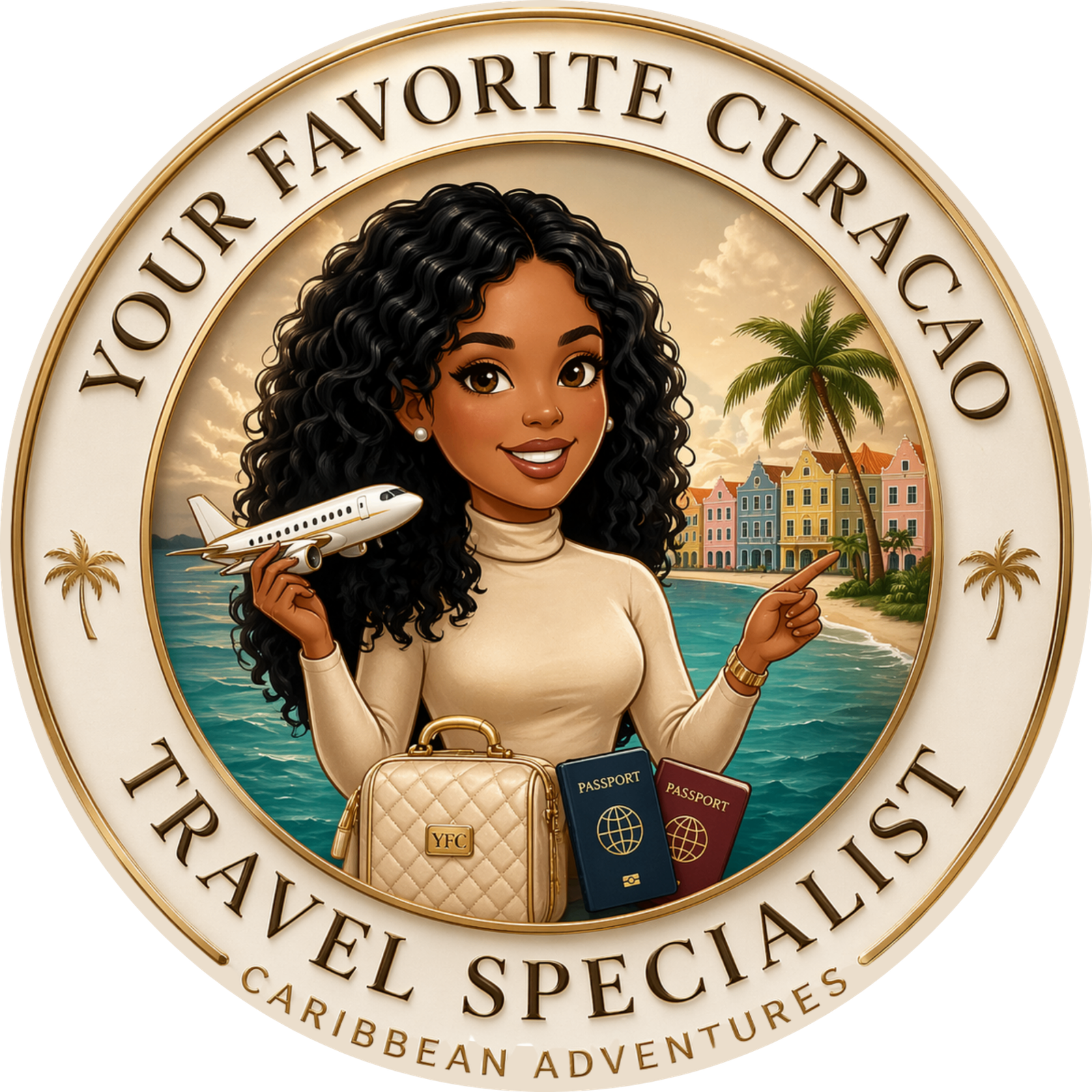Tisha's Travel Logo