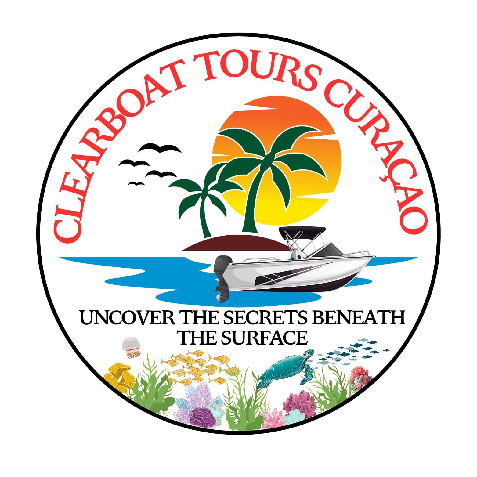 Clear Boat Tours Curaçao logo