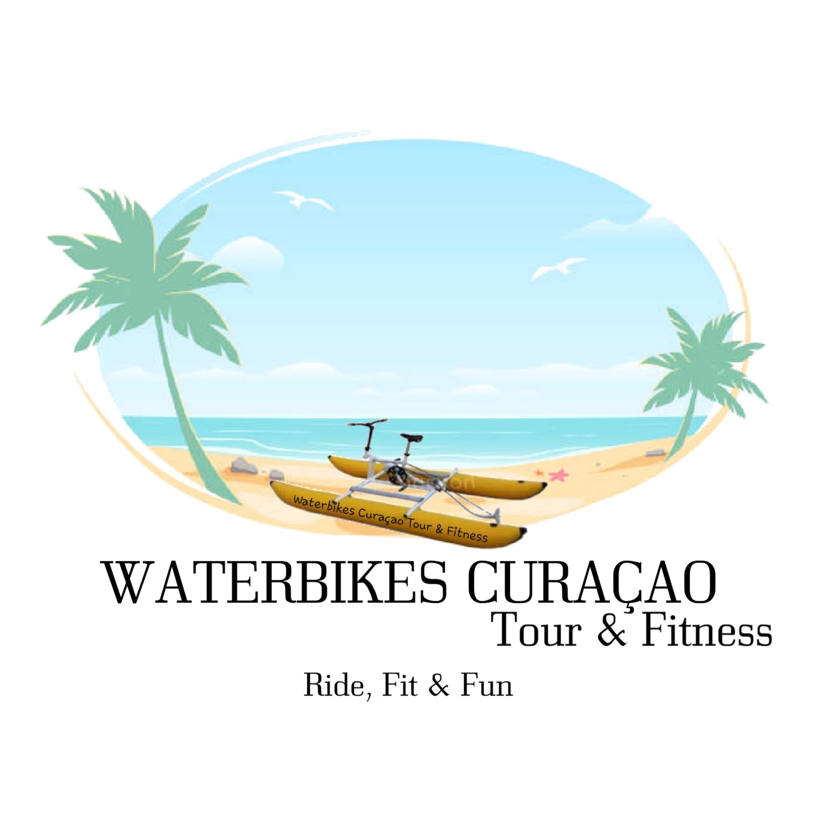Waterbikes Curaçao logo